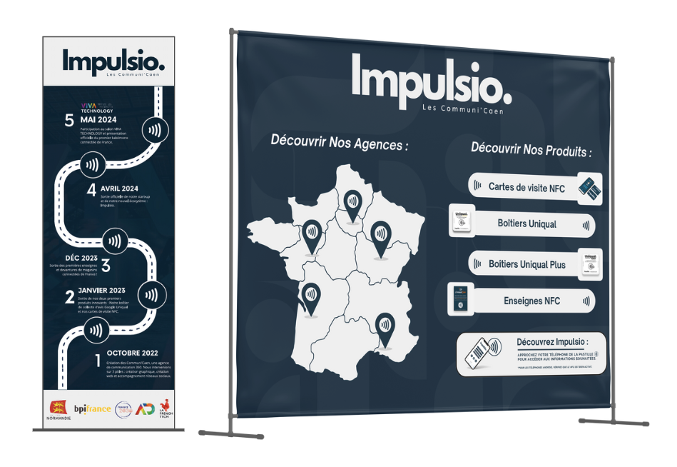Supports événementiels interactifs à Caen - Les Communi'Caen